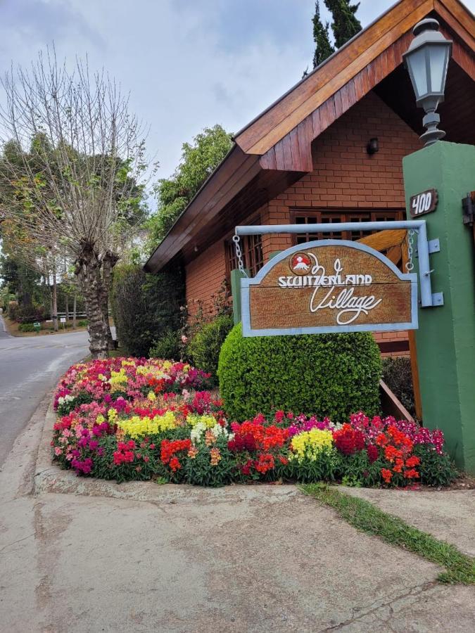 Belissima Cobertura No Condominio Switzerland, O Conforto Que Toda Familia Merece Campos do Jordao Exterior photo