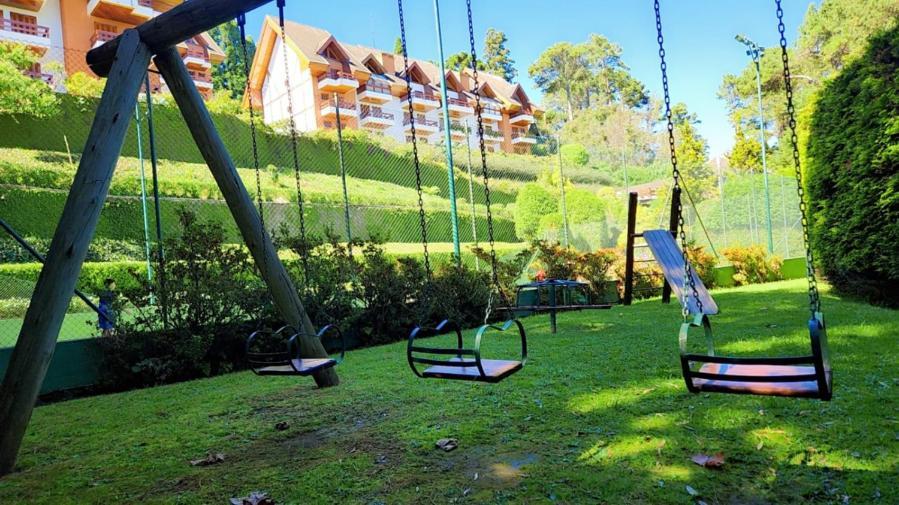 Belissima Cobertura No Condominio Switzerland, O Conforto Que Toda Familia Merece Campos do Jordao Exterior photo